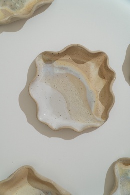 Bowl OYSTER. Sand. small