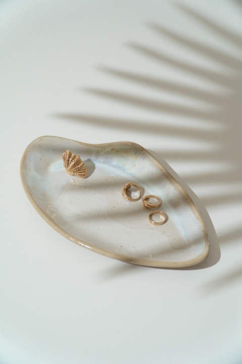 WAVE Platter PEARLDUST. medium