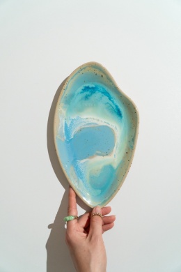 WAVE Platter LAGUNE. medium