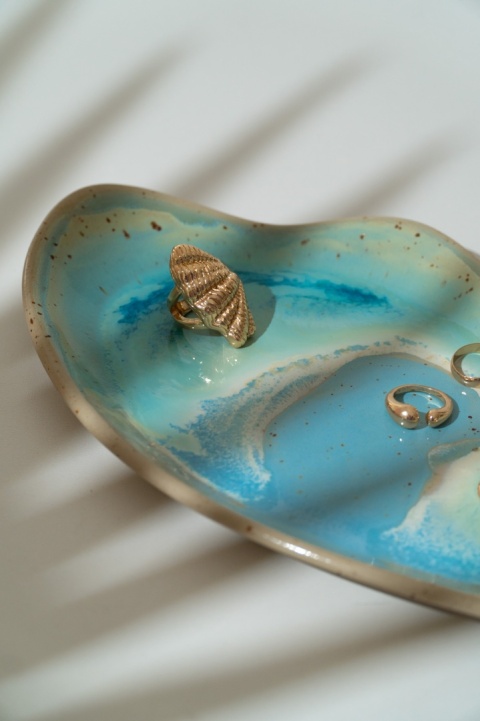 WAVE Platter LAGUNE. medium