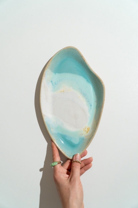 WAVE Platter LAGUNE. medium