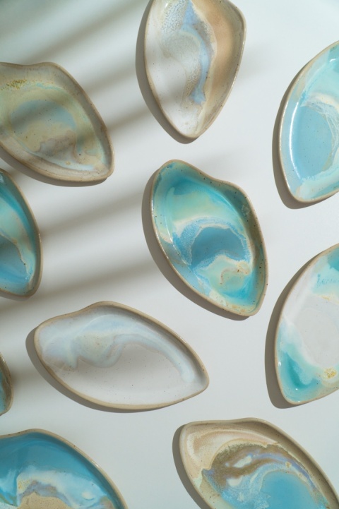 WAVE Platter LAGUNE. medium