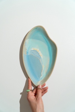 WAVE Platter LAGUNE. medium