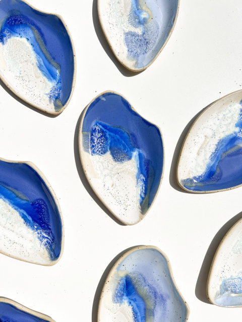 Small Platter WAVE ARCTIC