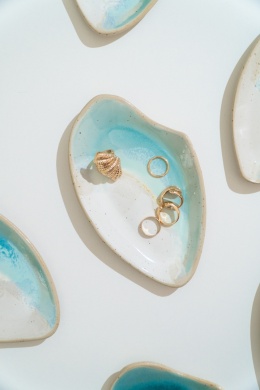 Small Platter WAVE LAGUNE