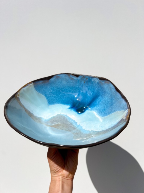 WAVE OCEAN salad bowl