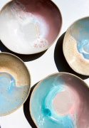 WAVE PINK salad bowl