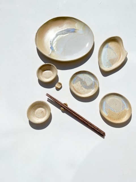 Sushi Set SAND - dla 2