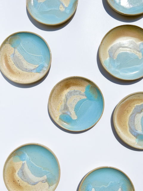 Talerz deserowy WAVE DUBAI