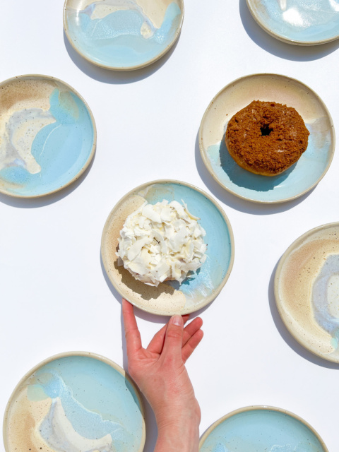 Talerz deserowy WAVE DUBAI