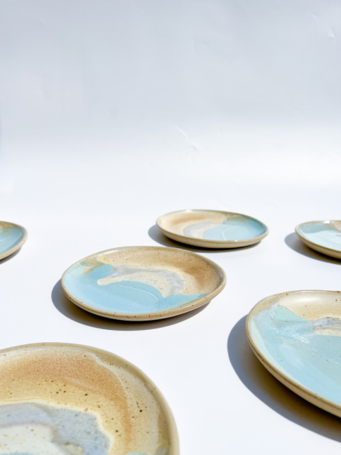 Talerz deserowy WAVE DUBAI