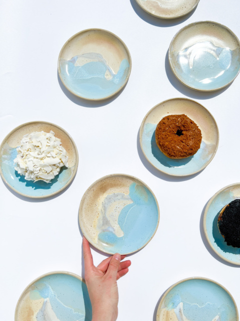 Talerz deserowy WAVE DUBAI