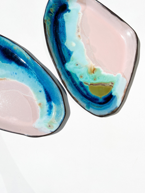 Big UNIQUE WAVE Platter BALI