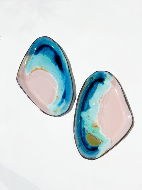 Big UNIQUE WAVE Platter BALI