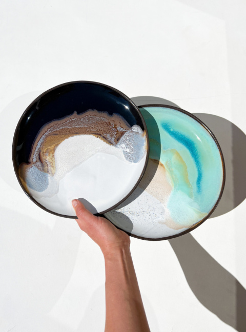 Talerz obiadowy WAVE ICELAND