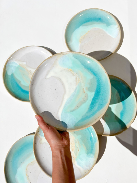 Talerz obiadowy WAVE LAGUNE